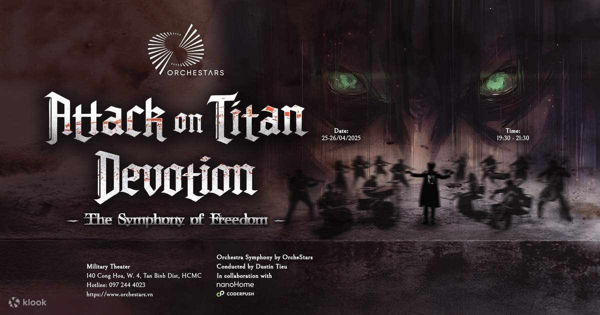 Attack on Titan Devotion - The Symphony of Freedom Ticket - Klook